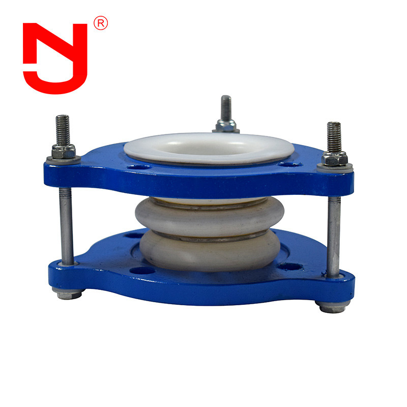 المفاصل التوسعية PTFE الضغط مع فلنج الفولاذ الكربوني سهلة التثبيت متوافقة مع DIN/BS/ANSI/JIS