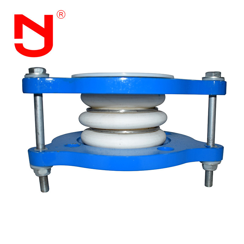 المفاصل التوسعية PTFE الضغط مع فلنج الفولاذ الكربوني سهلة التثبيت متوافقة مع DIN/BS/ANSI/JIS