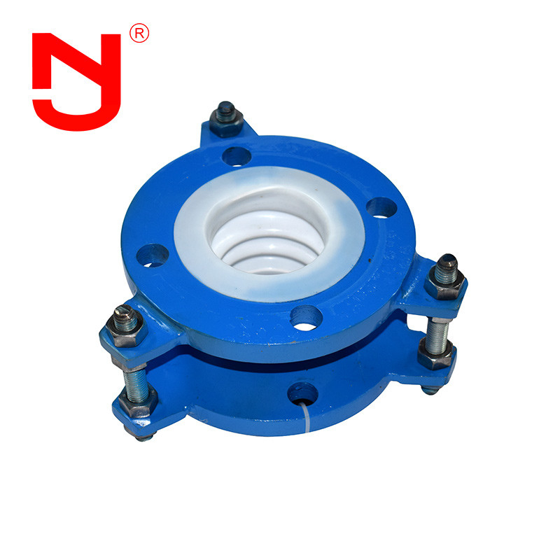 150 PSI PTFE مصفوفة تتدلى الاتصال التوسع المقاومة الكيميائية الممتازة الفولاذ الكربوني الجهاز الهوائي