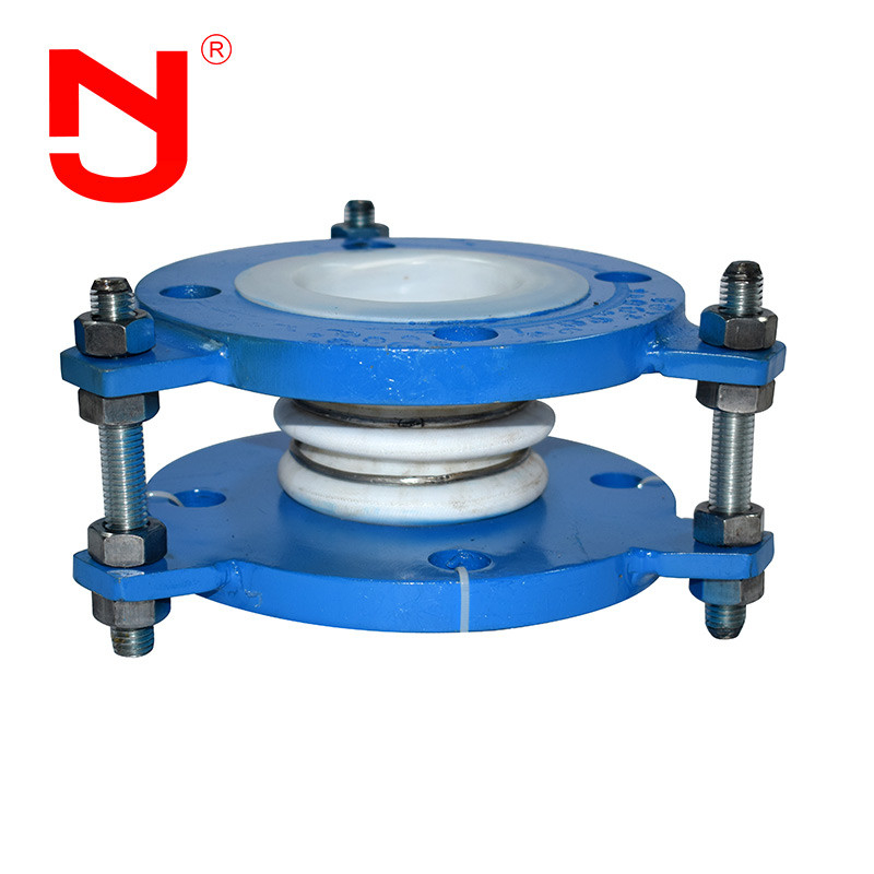 150 PSI PTFE مصفوفة تتدلى الاتصال التوسع المقاومة الكيميائية الممتازة الفولاذ الكربوني الجهاز الهوائي