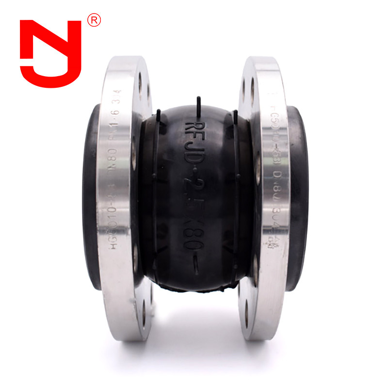DN100 نوع اتصال EPDM مرن من المطاط أحادي الكرة للخيوط المطاطية