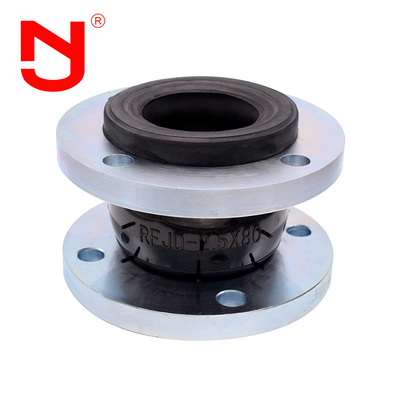 DN100 نوع اتصال EPDM مرن من المطاط أحادي الكرة للخيوط المطاطية