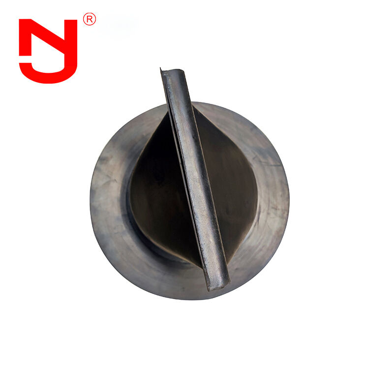 DN500 SS304 Flange Type Sewage Rubber Duckbill Check Valve with SS316 Flange and Clamp Connection