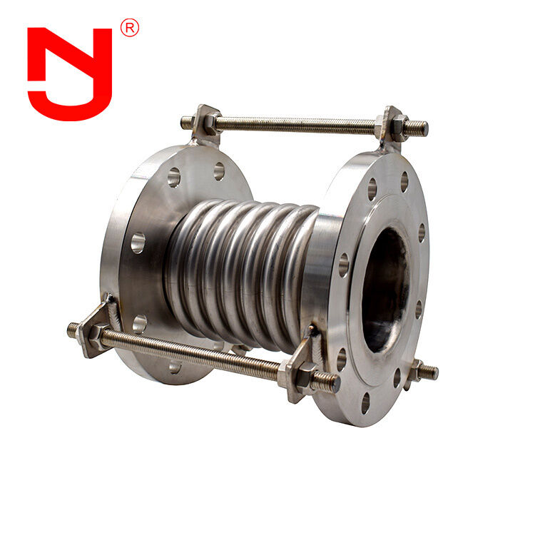 SS316 Metal Expansion Joint with High Temperature Resistance and Flange Standard DIN/ANSI/JIS/BS for Industrial Applications