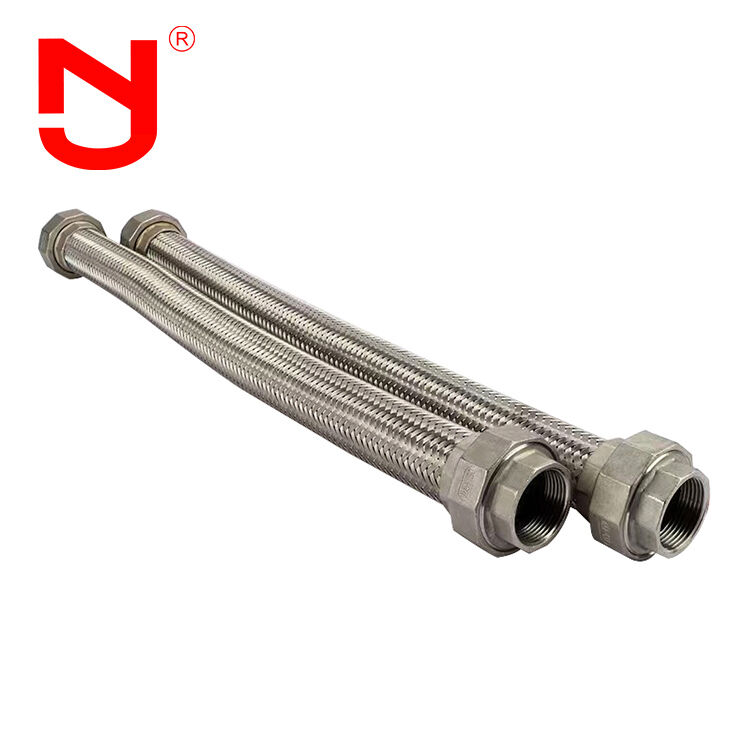 خرطوم من الفولاذ المقاوم للصدأ مع 304/316L مواد BSPT/NPT الاتصال و 18 شهرا من الضمان