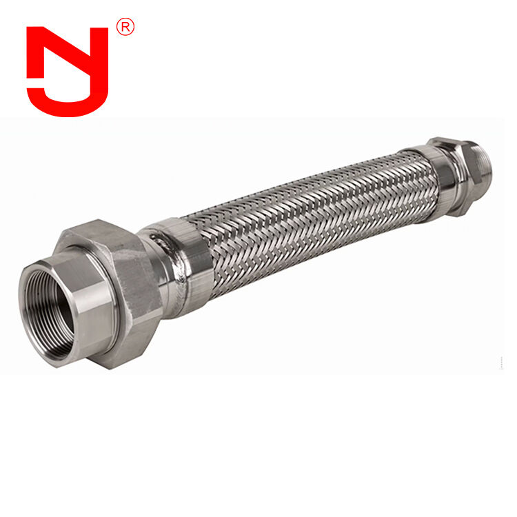 خرطوم من الفولاذ المقاوم للصدأ مع 304/316L مواد BSPT/NPT الاتصال و 18 شهرا من الضمان