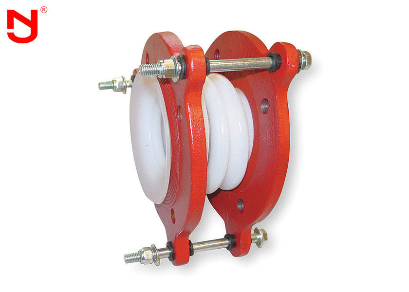 وصلات التمدد الصناعية PTFE ذات اللون الأبيض ، القصور الذاتي الفسيولوجي ، احتكاك منخفض
