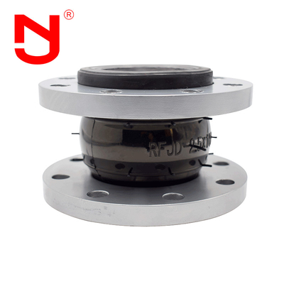 150 PSI تصنيف الضغط EPDM المطاط التوسع المشترك التوصيل المخطط JIS فلانج