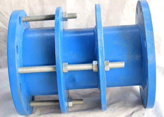 وصلة تفكيك الأنابيب PN16 ، وصلة تفكيك حديد الدكتايل DN80 قابلة للتعديل الطولي