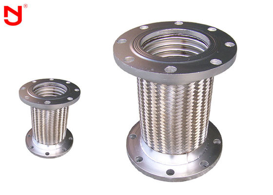 تمتص وصلة التمدد المعدنية لخط الأنابيب الملحومة النمو الحراري مع شفة