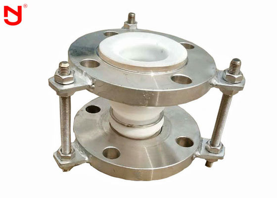 توسيع SS304 PTFE بيلو DIN القياسية بطانة المطاط عالية التشحيم مقاومة الحريق