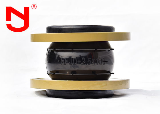 وصلة توسيع المطاط ذات المجال الواحد المجلفن EPDM شهادة CE / ISO