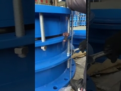 DN80 JIS أنابيب تفكيك المفاصل مزدوجة فلانج الحد التوسع المفاصل للصناعة الخفيفة